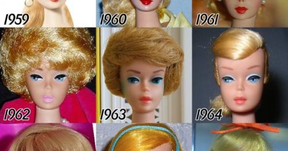 Высокий лоб Барби 1959 года / © tenaflyviper.tumblr/ Mattel