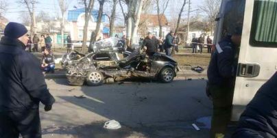 У Миколаєві через жахливу аварію затримали поліцейського
