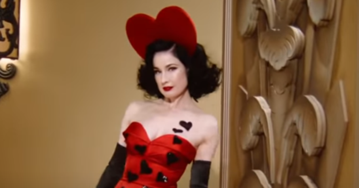 Дита фон Тиз/Скрин из видео