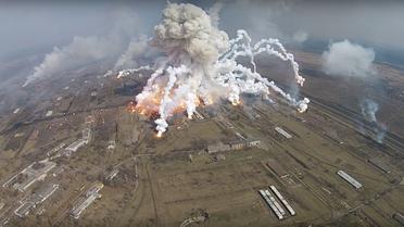 Вибухи у Балаклії / © скриншот з відео
