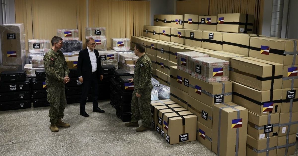 Латвія передасть Україні понад 1000 дронів