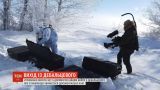 Корреспондент ТСН снимает документальный фильм о высоте, которая спасла бойцов при выходе из Дебальцево