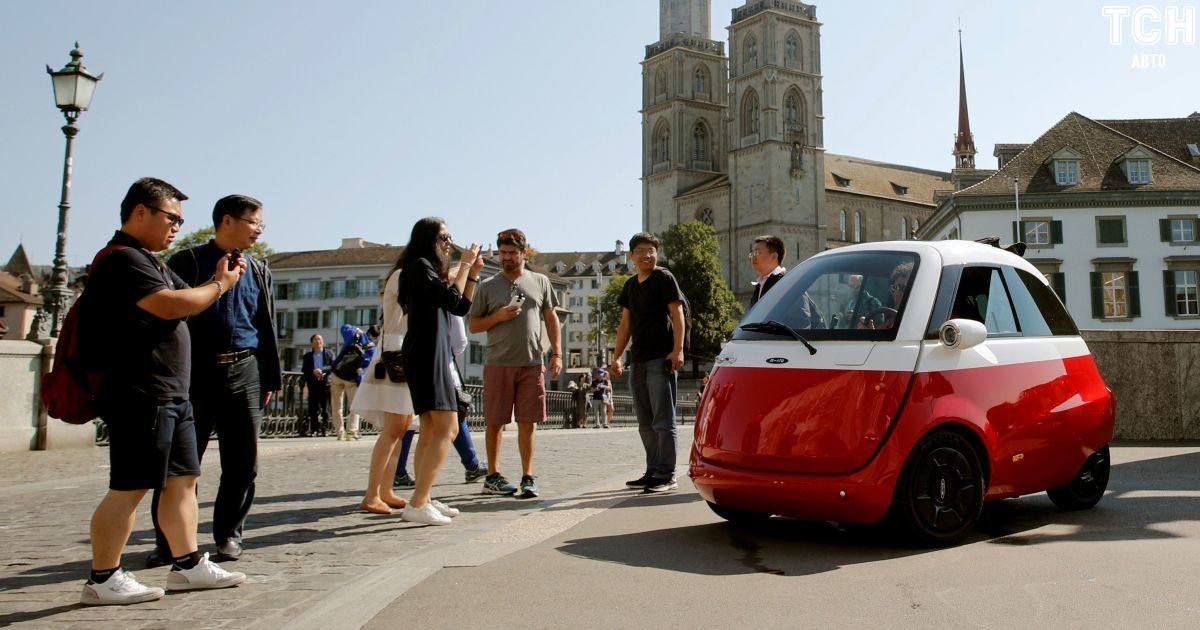 У Швейцарії показали Microlino – суперкомпактний електромобіль майбутнього