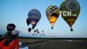 Величезні кулі і вогні в небі: в Австрії триває яскравий чемпіонат із повітроплавання