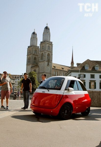 Сітікар, електромобіль Swiss Microlino AG, презенація у Швеції_8 / © Reuters