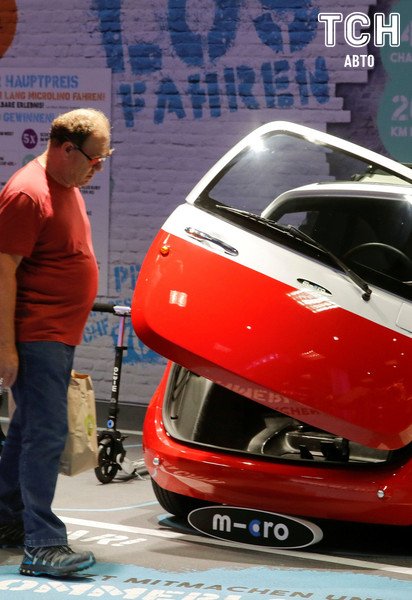 Сітікар, електромобіль Swiss Microlino AG, презенація у Швеції_4 / © Reuters