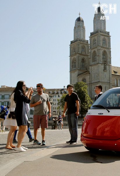 Сітікар, електромобіль Swiss Microlino AG, презенація у Швеції_9 / © Reuters