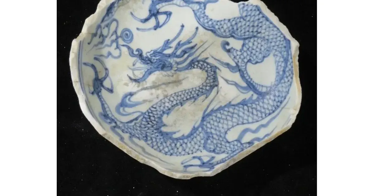 Синьо-білий фарфор династії Юань. Фото: доктор Майкл Флекер