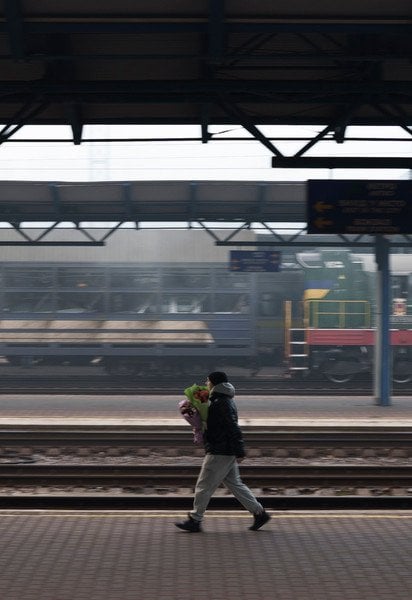 Поїзд Укрзалізниці.