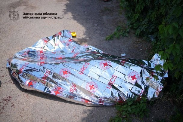 Росіяни вдарили по маршрутці в Запоріжжі / © Запорізька ОВА