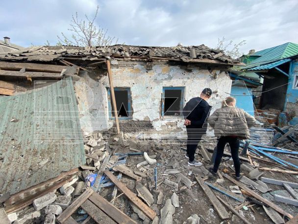 Наслідки атаки на Вороніж 18 квітня / Фото: російські телеграм-канали