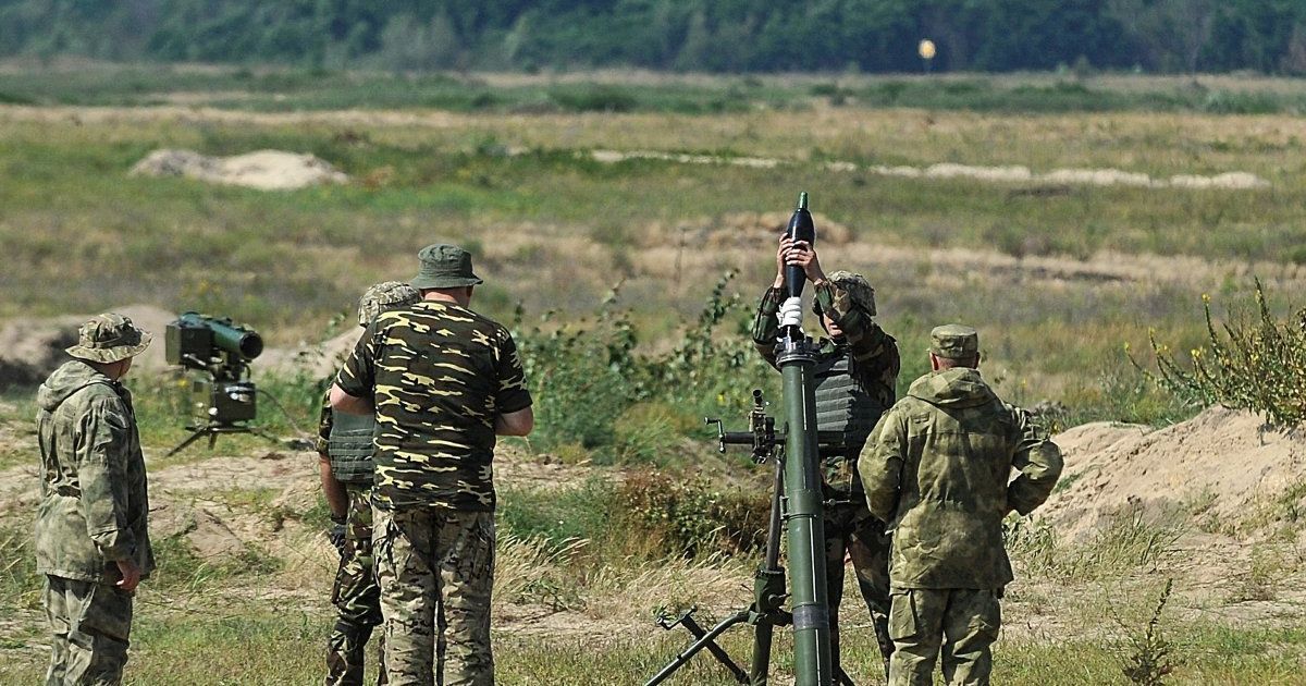 В штабе ООС назвали вероятную причину разрыва миномета "Молот" и рассказали детали