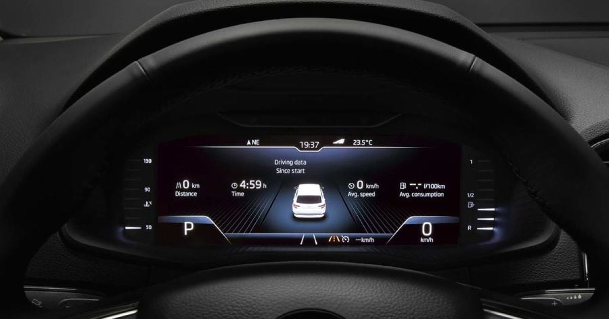 Автомобили Skoda получат доступ к цифровой приборной панели