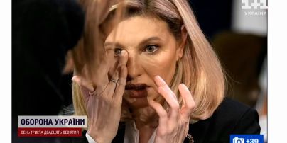 Елена Зеленская в Давосе расплакалась из-за трагедии в Броварах
