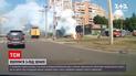 Новости Украины: в спальном районе Харькова из-под земли вырвались дым и пламя