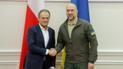 Прем’єр-міністр України Денис Шмигаль зустрівся 21 січня із своїм польським колегою Дональдом Туском Фото: Денис Шмигаль