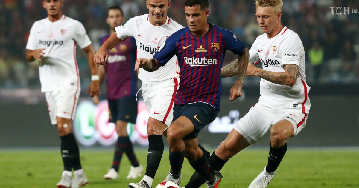 Суперкубок Испании-2018. Севилья - Барселона - 1:2