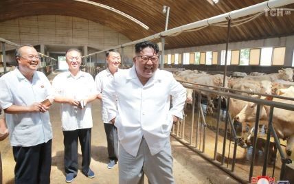 Инспектор Ким Чен Ын: северокорейский диктатор посетил коровью ферму
