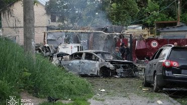Київ 2 червня атака / © ДСНС
