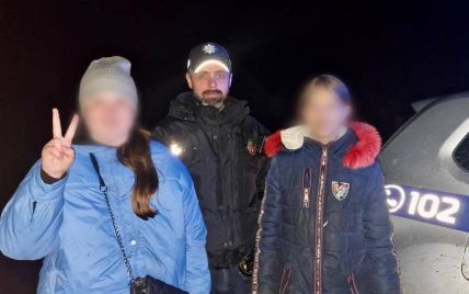 Повернули не туди і заблукали в лісі: як на Київщині шукали двох 12-річних дівчат (фото)