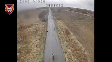 Наші бійці показали ефектну дезінсекцію української землі