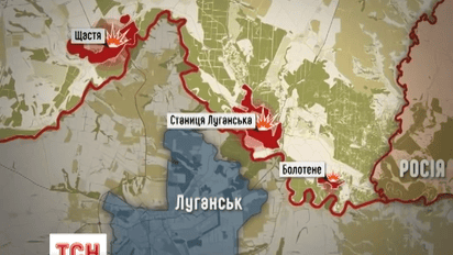 Ночью в Станице Луганской боевики разрушили три дома
