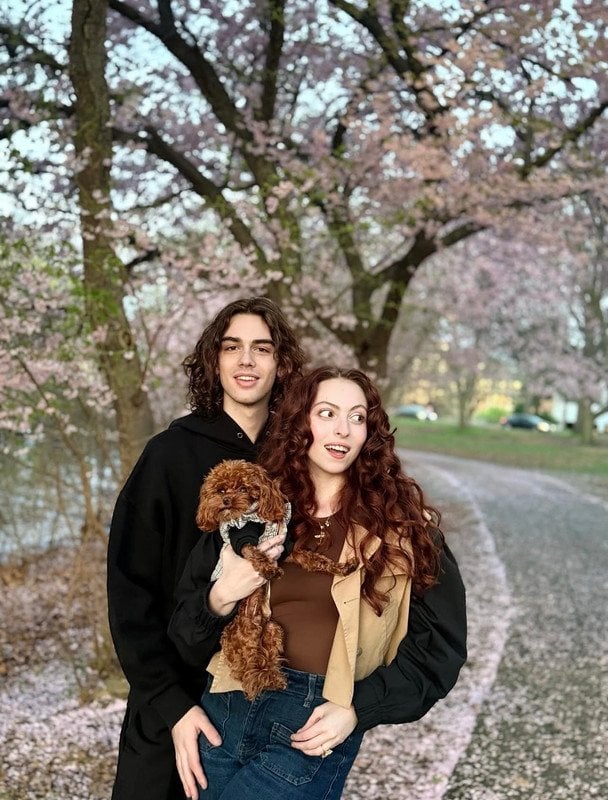 Маша Полякова з чоловіком Еденом Пассареллі / © instagram.com/marypoppers1