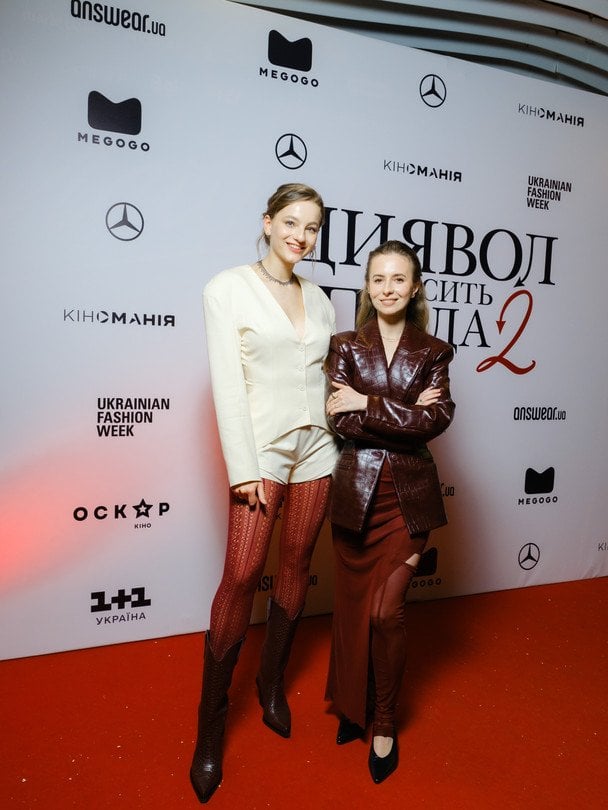 Дарина Бордун і Анна Адамович/Фото Антон Забєльський