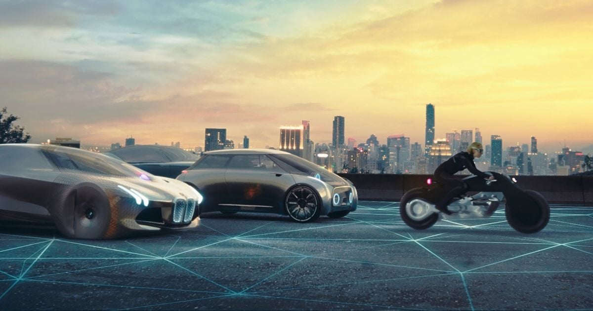BMW выпустила видео, в котором собрала вместе концепты Vision Next 100