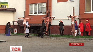 В Івано-Франківську вперше влаштували "Хресну дорогу" для людей із вадами слуху