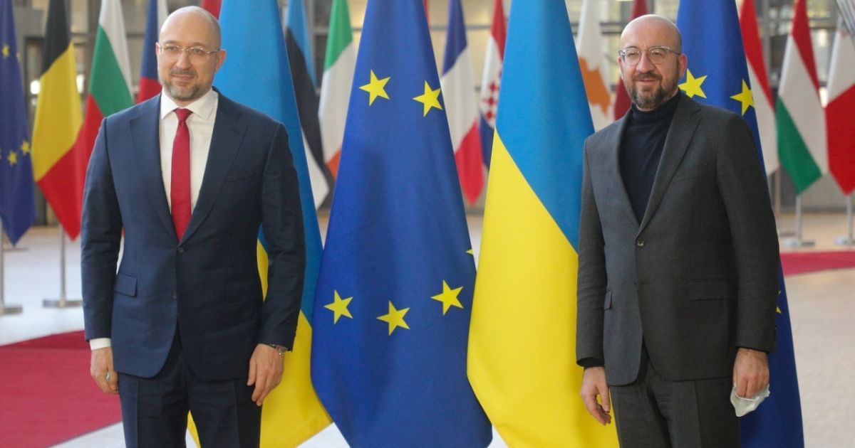 Шмигаль зустрівся у Брюсселі з президентом Євроради і обговорив Угоду про асоціацію