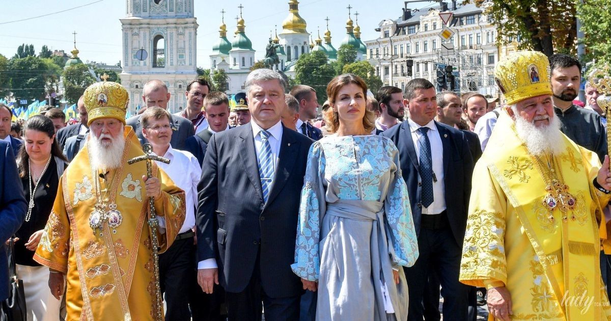 Петр и Марина Порошенко