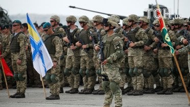 У навчаннях в Грузії беруть участь близько 1300 військовослужбовців збройних сил Грузії і 500 військовослужбовців інших країн. Всього в навчаннях планується задіяти близько 140 одиниць військової техніки. / © Reuters