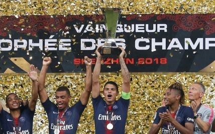 ПСЖ разгромил "Монако" и в шестой раз подряд завоевал Суперкубок Франции
