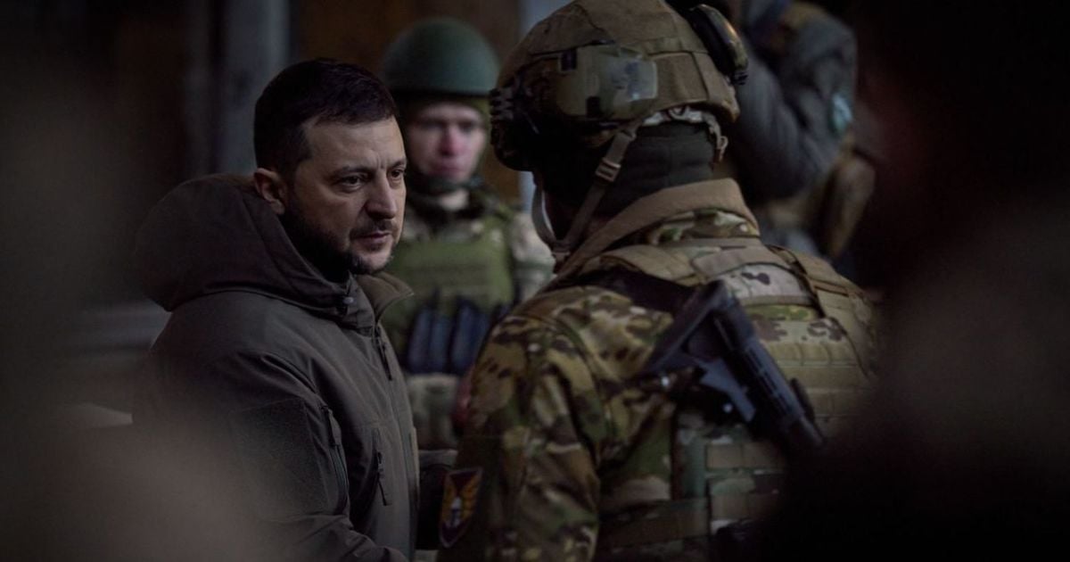 Зеленський приїхав до Бахмута