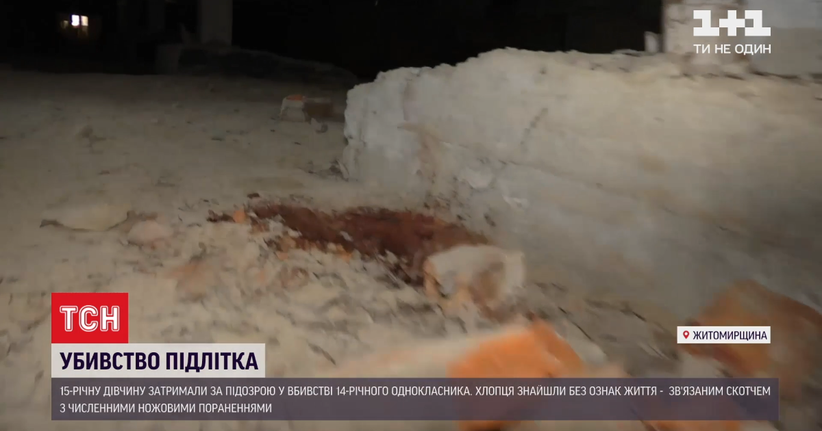 Односельці вбитого 14-річного хлопця у Житомирській області, не вірять, що однокласниця діяла сама