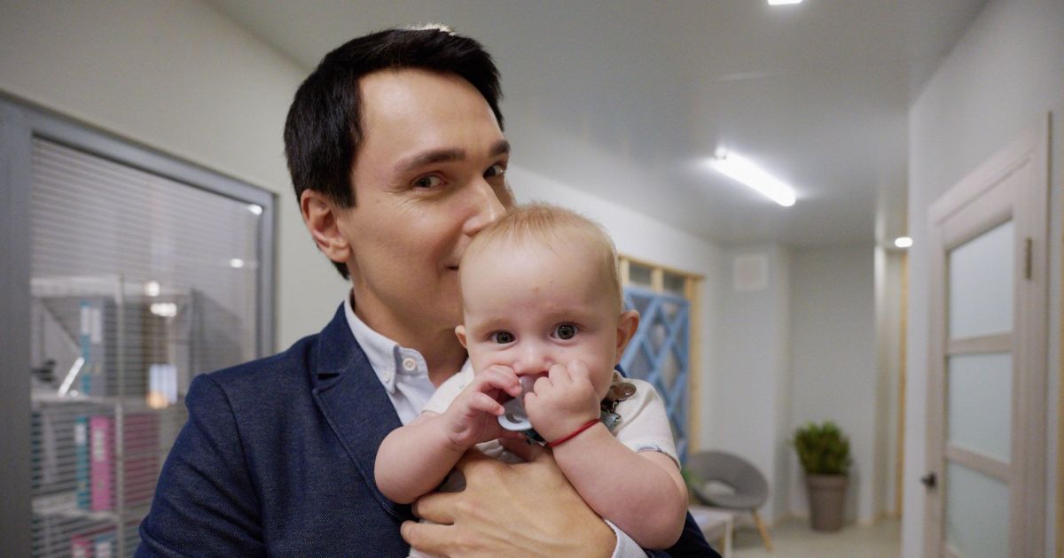 Олексій Нагрудний із сином