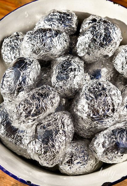 Рецепт картофеля в фольге