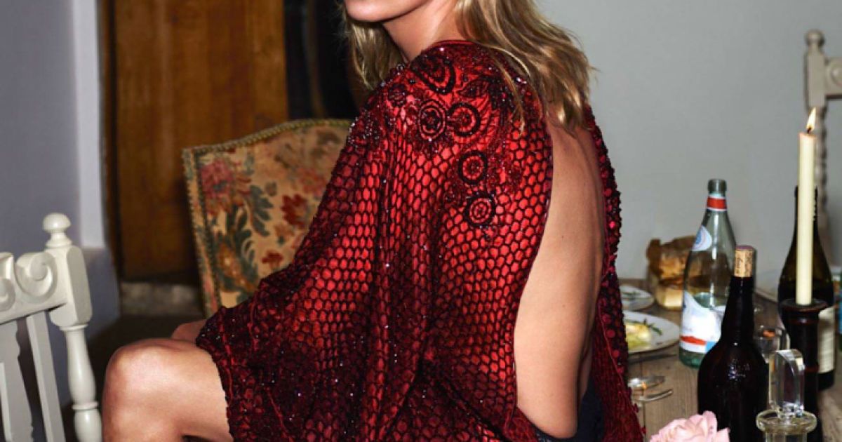 Кейт Мосс снялась в эротическом фотосете / © vogue.com