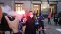 Под Офисом президента активисты протестуют против завершения следствия по делу Гандзюк
