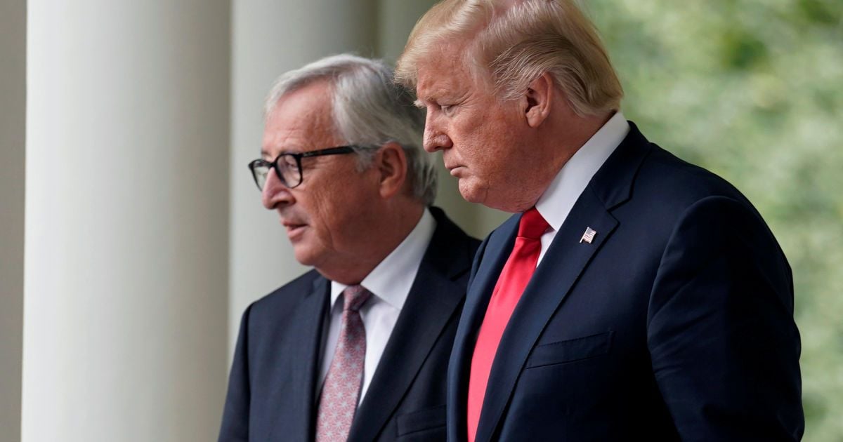 Трамп та Юнкер