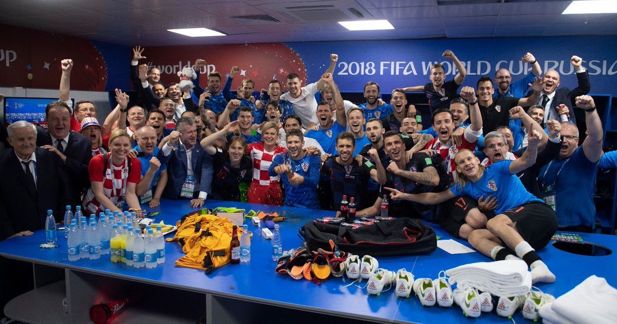 Танці з президентом у роздягальні та гаряче святкування у Загребі. Як Хорватія раділа виходу до півфіналу ЧС-2018