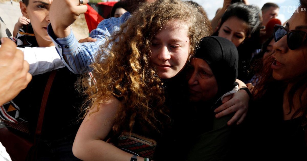 В Израиле освободили из тюрьмы палестинку, которая отсидела восемь месяцев за пощечину солдату