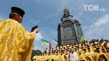 Крестный ход УПЦ КП в Киеве / © Reuters