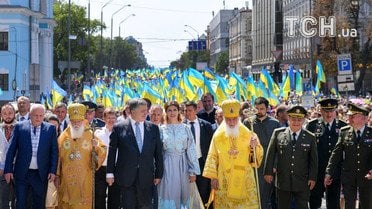 Крестный ход УПЦ КП в Киеве / © Reuters
