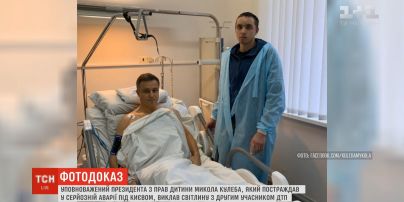 Встреча в палате: Николая Кулебу посетил водитель автобуса, с которым он столкнулся на дороге