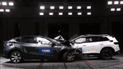 Tesla Model Y та Volkswagen ID.6 зіткнулися у краштесті: як на них вплинула аварія