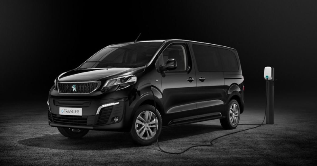 Peugeot представила электрический минивэн с запасом хода в 300 км