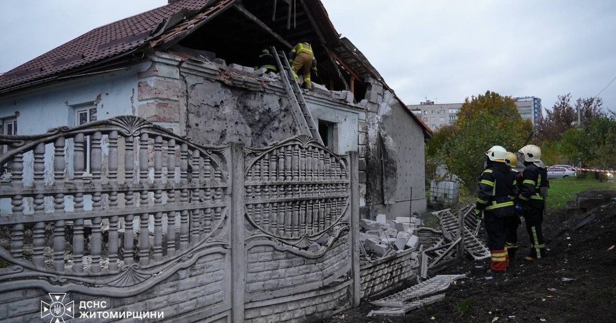 Наслідки удару по Житомиру