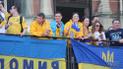 Наші в Загребі. Як українські фанати прогулялися містом перед матчем із Хорватією